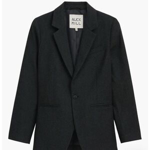 NWT Alex Mill SoHo Blazer in Charcoal Grey